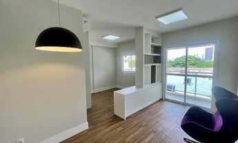 Imagem 2: Apartamento com 1 dormitório para alugar, 45 m² por R$ 3.150,00/mês - Várzea da Barra Fund