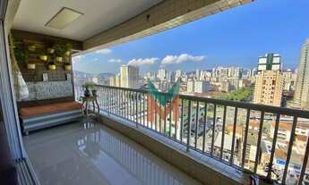 Imagem 5: Apartamento com 3 dormitórios à venda, 96 m² por R$ 930.000,00 - Encruzilhada - Santos/SP