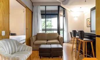 Imagem 2: ALTO PADRÃO - FLAT - JD. EUROPA APTO 1 DORM. 1 VAGA FINÍSSIMO ACABAMENTO