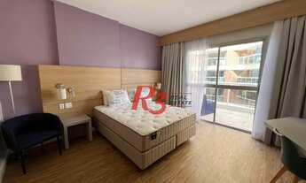 Imagem 2: Flat com 1 dormitório à venda, 36 m² por R$ 583.000,00 - Gonzaga - Santos/SP