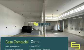 Imagem: Casa comercial para alugar no Carmo em Belo