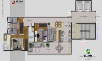 Imagem: Apartamento à venda, 3 quartos, 1 suíte