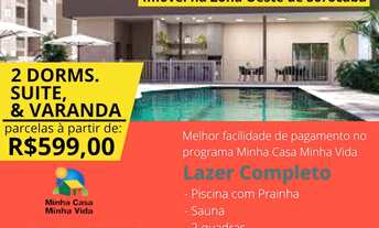 Imagem: Apartamento de 2 dormitórios opção com