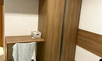 Imagem 3: Flat no polinesia em muro alto com 73m2 com 2 quartos e 1 suíte mobiliado