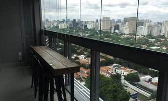 Imagem 4: Apartamento venda 40 m2 com 1 quarto e 1 vaga em totalmente mobiliado em Pinheiros - São P