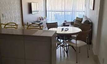 Imagem 6: Flat no polinesia em muro alto com 73m2 com 2 quartos e 1 suíte mobiliado