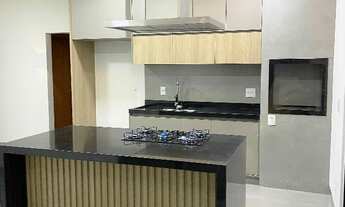 Imagem 7: Casa nova condomínio a venda, 3 quartos, cozinha gourmet com churrasqueira Mirassol-SP