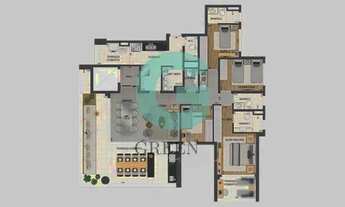 Imagem 5: Incrível Apartamento Novo a Venda na Vila Mariana! Ao lado do Parque Ibirapuera! 170m2, 4