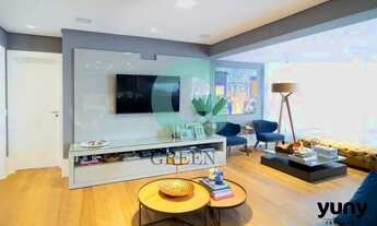 Imagem 1: Apartamento a venda pronto para morar no Brooklin! 128m2, 2 suítes, lavabo e 2 vagas! Comp