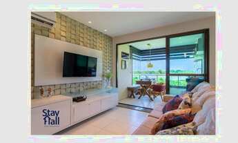 Imagem 6: Varanda Gourmet Flat 2 Qts Carneiros Resort - Beira Mar e Piscina SH057