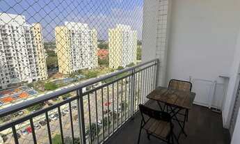 Imagem 4: Alugo apartamento, semi Mobiliado, 2 quartos, closet, andar alto, nascente, Quintatinha