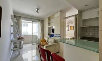 Imagem 2: Apartamento mobiliado 01 dormitório 01 vaga 28 m2 ar condicionado lazer terraço próximo PU