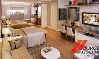 Imagem 5: Apartamento novo, 53m2, com sacada, 02 dormitórios, 01 suíte, com lazer completo, 01 vaga