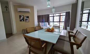 Imagem 2: Apartamento para aluguel mobiliado c/churrasqueira 114m² com 2 quartos em Aparecida - Sant