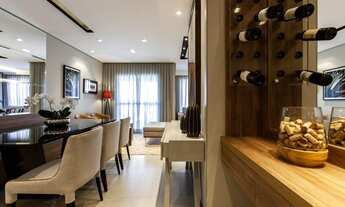 Imagem 4: LINDO APARTAMENTO DECORADO DE 1 SUÍTE E SALA AMPLIADA A VENDA EM PRÉDIO NOVO E COMPLETO DE