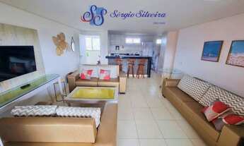 Imagem 5: Cobertura mobiliada pé na areia no Porto das Dunas com 2 suítes, jacuzzi e lazer completo