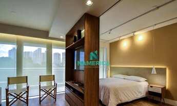 Imagem 3: Apartamento com 1 dormitório para alugar, 50 m² por R$ 4.710,00/mês - Vila Cruzeiro - São