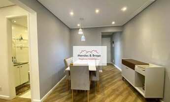 Imagem 3: Apartamento com 3 dormitórios para alugar, 75 m² por R$ 3.942,00/mês - Vila Augusta - Guar