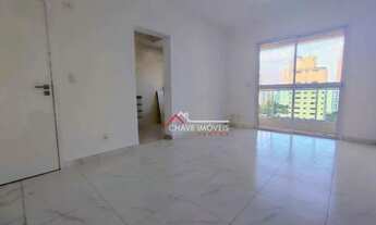 Imagem 3: Apartamento com 1 dormitório para alugar, 51 m² por R$ 3.500,01/mês - Gonzaga - Santos/SP