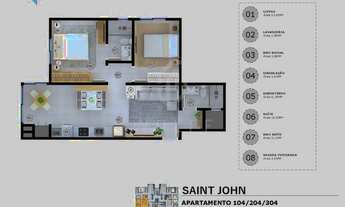 Imagem 7: JD724 - Apartamentos a 600 metros da Praia em Balneário Piçarras/SC