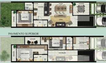 Imagem 5: Casa duplex à venda de 149m², 04 dormitórios, condomínio com infraestrutura e lazer -Euséb