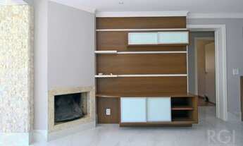 Imagem 6: Amplo apartamento semi mobiliado no Menino Deus. São 122m2, três quartos, 2 vagas