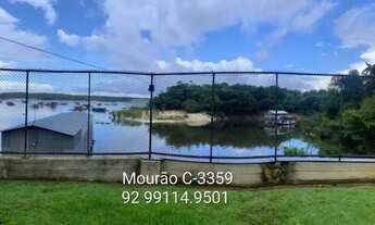 Imagem 7: Propriedade na Ponta Negra orla do Tarumã. Terreno 10.059m2, duplex com 600m2. Viveiro com