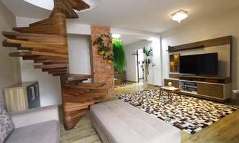 Imagem 4: Cobertura duplex mobiliada p/ venda tem 173 m² no Centro - Florianópolis - SC