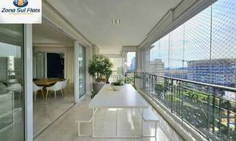 Imagem 7: Apartamento à Venda Em Moema Com 4 Suítes e 4 Vagas - Varanda Gourmet - Alto Padrão