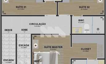 Imagem 7: Sobrado no Xaxim em Curitiba