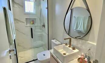 Imagem 3: MOBILIADO DECORADO EQUIPADO PRONTO PRA MORAR LAZER COMPLETO PRÓXIMO MAR 3suítes, 4bwc, 2vg