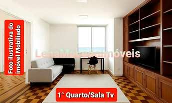 Imagem 3: Imóvel Mobiliado para guel Longo 70 m2 frente mar 2 quartos Na atlantica