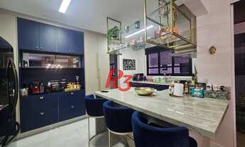 Imagem 3: Apartamento com 3 dormitórios à venda, 120 m² por R$ 1.650.000,00 - Pompéia - Santos/SP