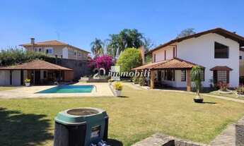 Imagem 2: Cond São Paulo II Casa Rústica 4 Suítes c/ Piscina R$ 4.500.000,00 - Granja Viana e Campo