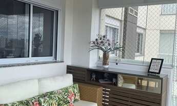 Imagem 7: Apartamento com 2 quartos e varanda gourmet mobiliado