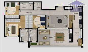 Imagem: Apartamento à venda, 113 m² por R$ 1.167.000,00