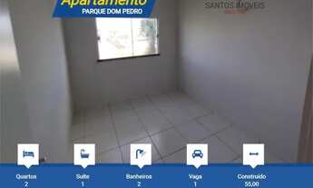 Imagem 6: SI: Apartamento em condomínio fechado com piscina, 2 quartos, 2 banheiros, próx ao CETEN d