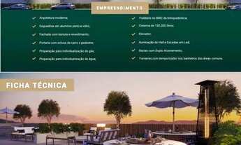 Imagem 2: IMPERDÍVEL! APTOS STUDIO, 1 E 2 QTS, COM INFRAESTRUTURA COMPLETA, PRÓXIMO A HARAS, E CTO D