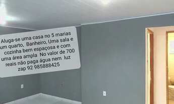Imagem 3: ALUGO CASA NO 5 MARIAS COM AREA AMPLA NAO PAGA LUZ NEM AGUA 700