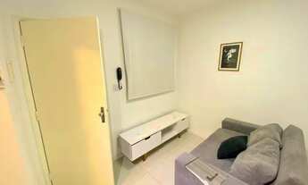 Imagem 4: Sala Living Mobiliado - Quadra da Praia - Gonzaguinha - São Vicente - Pacote