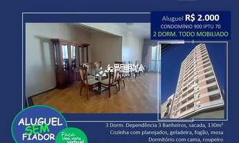 Imagem: MOBILIADO - 3 dormitórios amplo, dependência