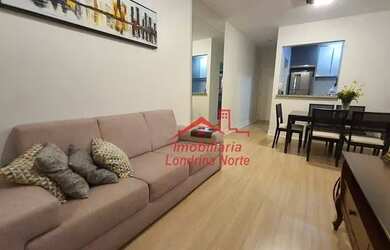 Imagem 2: Apartamento com 3 dormitórios para alugar, 77 m² por R$ 2.670,00/mês - Gleba Fazenda Palha