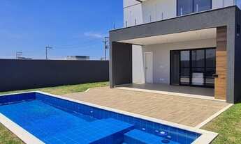 Imagem 2: Casa de condomínio térrea para venda tem 284 metros quadrados com 3 quartos