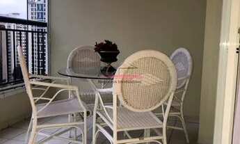 Imagem 3: Apartamento em Moema Índios ! Condomínio Le Quartier Moema ! Mobiliado ! Ar condicionado!