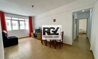 Imagem 2: Apartamento com 1 dormitório para alugar, 50 m² por R$ 2.600,00/mês - Embaré - Santos/SP