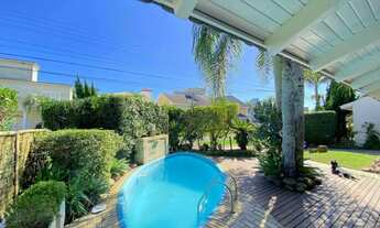 Imagem 4: Sobrado mobiliado com 4 dormitórios e piscina à venda, 310 m² - Condomínio Atlântida Lagos