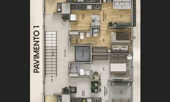 Imagem 4: Cobertura para venda com 110 metros quadrados com 2 quartos em Bessa - João Pessoa - Paraí