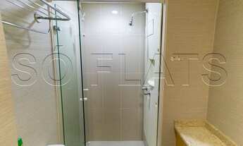 Imagem 7: Flat Transamerica Jardins para locação com 43m² contendo 2 dormitório e 1 vaga de garagem