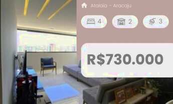 Imagem 1: Apartamento para venda com 123 metros quadrados com 4 quartos em Atalaia - Aracaju - SE