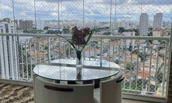 Imagem 5: Apartamento com 2 quartos e varanda gourmet mobiliado